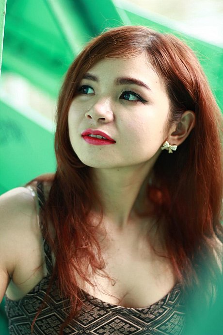 Beautiful fine oriental model posing in her pretty outfits in her outdoor compilation - Image 3 of 21  in Outdoor category  