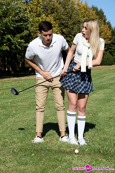 Tall blondy Micky Muffin gets seduced and slammed on the first date - Image 6 of 21  in Outdoor category   featuring Micky Muffin, Alex Charger 