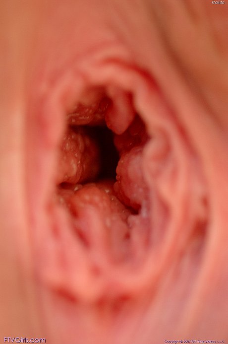 Ravishing amateur babe Callista toys her pink vagina and exposes it up close - Image 13 of 20  in Big Clit category   featuring Callista 