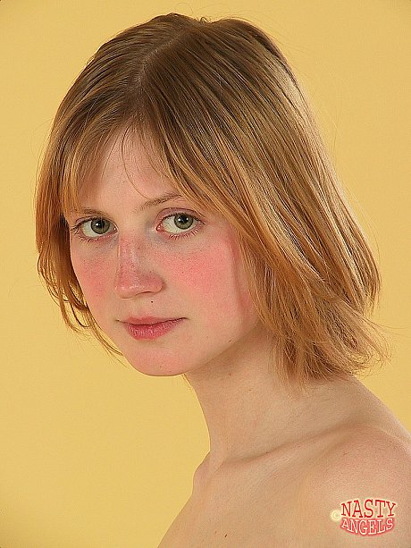 European newbie Lettie undresses at the casting & shows her innocent body - Image 20 of 20  in Pussy category   featuring Lettie 