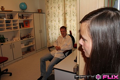 Brunette teenie Amanda ties up her boy and fucks a stud in front of him - Image 1 of 21  in Teen category   featuring Amanda, Nelson, Morris 