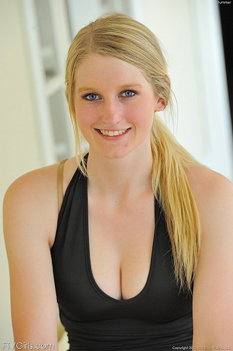 Adorable blondy Summer reveals her snatch and anus before toying herself - Image 2 of 20  in Amateur category   featuring Summer Carter 