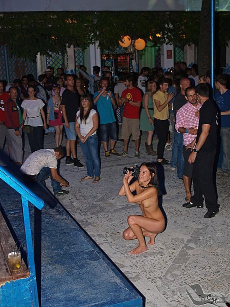 Shameless amateur ladies posing butt nude in public in front of cameras - Image 13 of 20  in Pussy category  