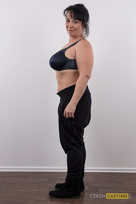 Overweight whore girl with monstrous breasts Mariemilan gets ass naked on a stool - Image 3 of 10  in Ass category   featuring Mariemilan 