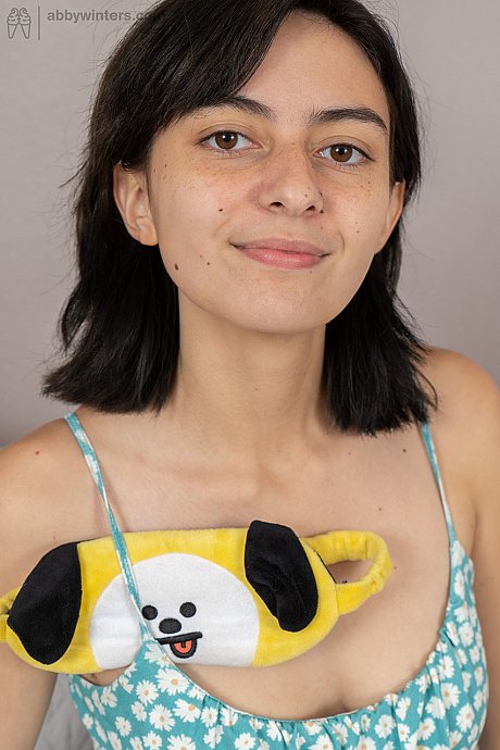 Teenie Alonya flaunts her tits and silky armpits before spreading her bushy twat - Gallery #4526
