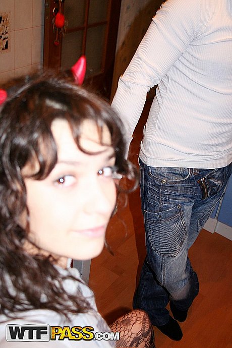 Nerdy amateur wears her glasses while making a homemade sex movie - Image 5 of 16  in Pussy category   featuring Roza Abdurazakova 