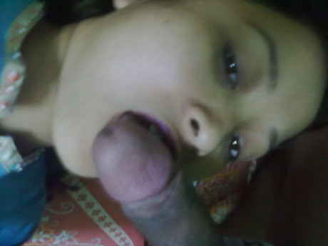 Indian fiance changes attire while pleasuring her husband on bed POV style - #1460643