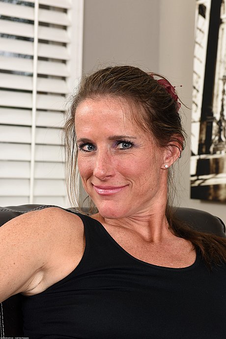 Pretty brunette Sofie Marie strips undressed and poses with a rose between her legs - Image 11 of 21  in Pussy category   featuring Sofie Marie 