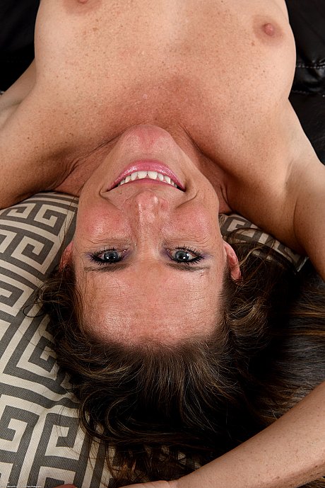 Pretty brunette Sofie Marie strips undressed and poses with a rose between her legs - Image 16 of 21  in Pussy category   featuring Sofie Marie 