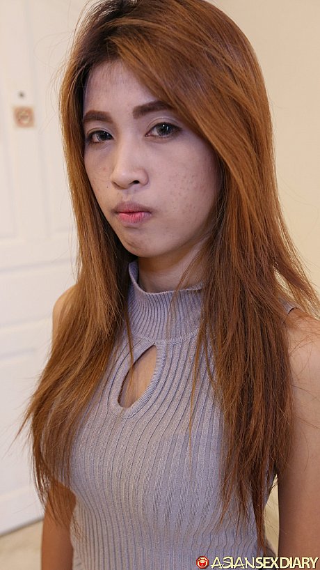 Thin asian babe Ploy enjoys some POV sex then shows her creampied cunt - Gallery #42420