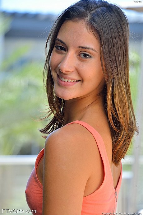 Adorable petite young Roxanna flashes her trimmed pussy in public - Image 18 of 20  in Model category   featuring Roxy Raine 