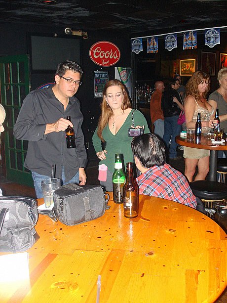 Sweet amateur wives show off their giant titties and pussies at a nightclub