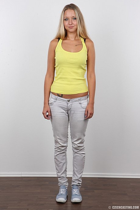 Charming fresh teen Tereza shows her raw melons and smiley face in her first porn shoot - Image 2 of 20  in Amateur category   featuring Tereza 