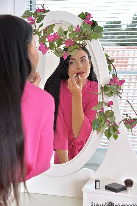 Sheer And Lace performed by Lucy Li Sex Images