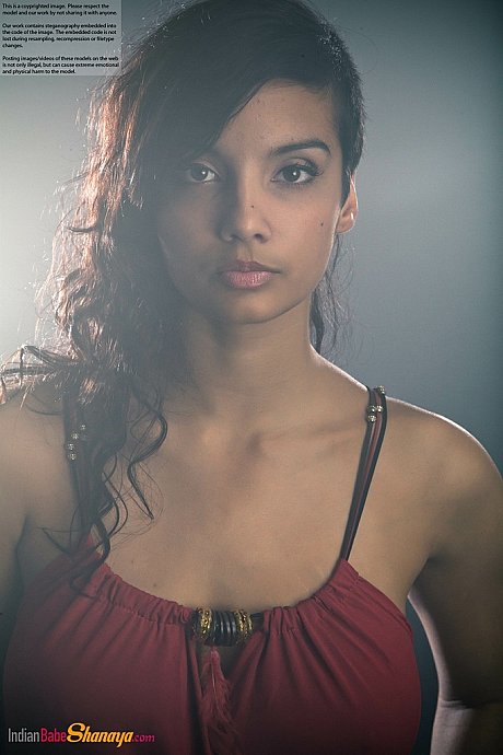 Gorgeous Desi female removes her dress to expose her large natural boobies - Gallery #2653