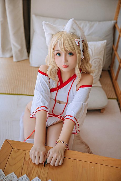 Pretty asian teenie models cosplay apparel in a highly tempting fashion - Image 10 of 10  in Pussy category  
