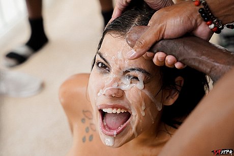 White skank gf girl gets on her knees for a blowbang with a bunch of ebony studs - Image 12 of 15  in Big Cock category   featuring Slim Poke, Rob Piper, Musa Phoenix, Scotty P, Jack Blaque, Eddie Jaye, Big Tre, Leo Malone, Solo The Bull, Lilith Grace, Allen Ramsey, Rogue Angel 