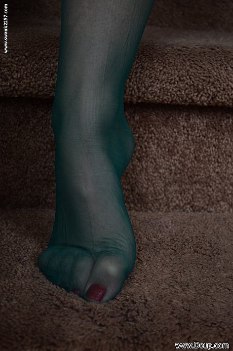 Fresh teenie brunette in pantyhose Emily Ford exposing her humongous melons & her hairy vagina - Image 13 of 21  in Pantyhose category  