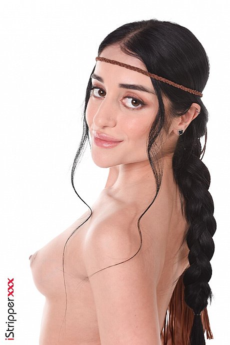 Hot brunette Ara Mix does away with cosplay attire before fingering her cunt - Image 3 of 15  in Babe category   featuring Ara Mix 