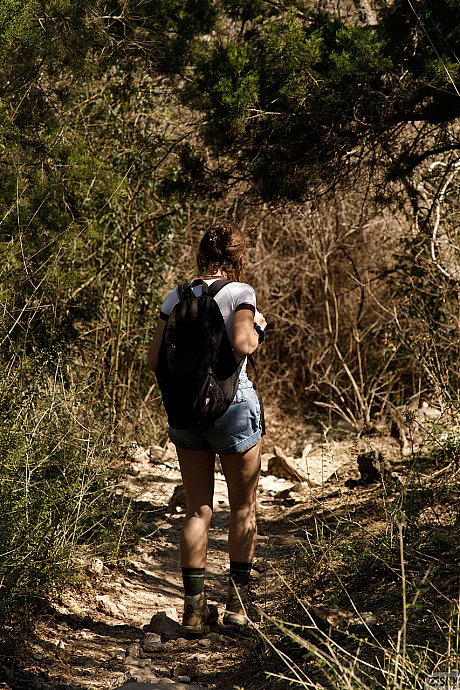 Fine brunette babe Zeta Bb flaunts her fabulous booty & nice boobs in the woods - Image 1 of 13  in Outdoor category   featuring Zeta Bb 