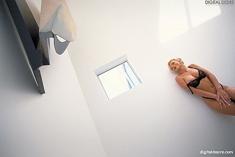 Blonde babe Sabrina spreads her irresistible pink cunt up close - Image 3 of 20  in Model category   featuring Sabrina 