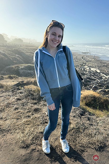 ATK Petites featuring Rose Caarter naked Pictures - Image 1 of 21  in Outdoor category   featuring Rose Caarter