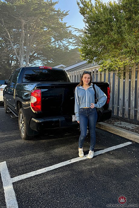 ATK Petites featuring Rose Caarter naked Pictures - Image 3 of 21  in Outdoor category   featuring Rose Caarter