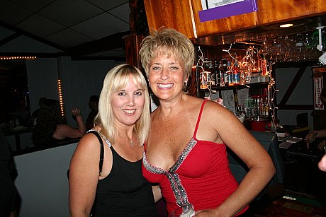 Dirty swinger wives French kiss and pose provocatively at a party - Image 19 of 20  in Skirt category   featuring Tracy Licks, Double Dee, Christy Real, Scarlet Andrews 