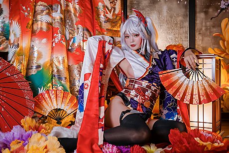Platinum blonde chinese sweetie poses in fine undies and cosears as well - Image 6 of 10  in Babe category  