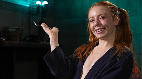 Submissive ginger Madi Collins gets punished with anal & vaginal sex toys - Image 19 of 20  in Dildo category   featuring Eli Cross, Madi Collins 