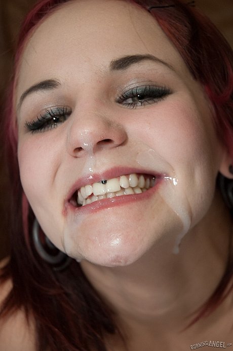 Ginger punk skank girlfriend girl Allister screwed in fishnets smiles bigly through cumshot - Image 17 of 17  in Pantyhose category   featuring Levi Garrett, Allister 