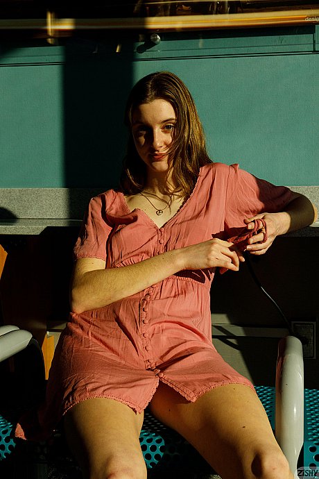 All-natural amateur babe Meadow Brink flashing her boobs in public - Image 6 of 12  in Babe category   featuring Meadow Brink 