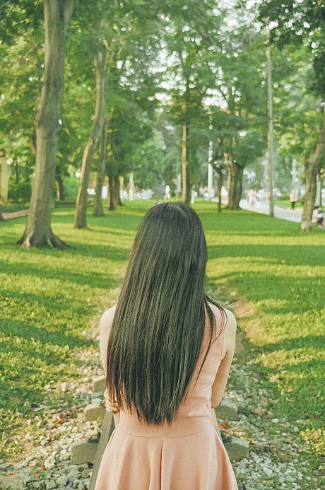 Beautiful chinese bitches posing in their charming delicious dresses on the railroad - Image 14 of 21  in Sexy category  