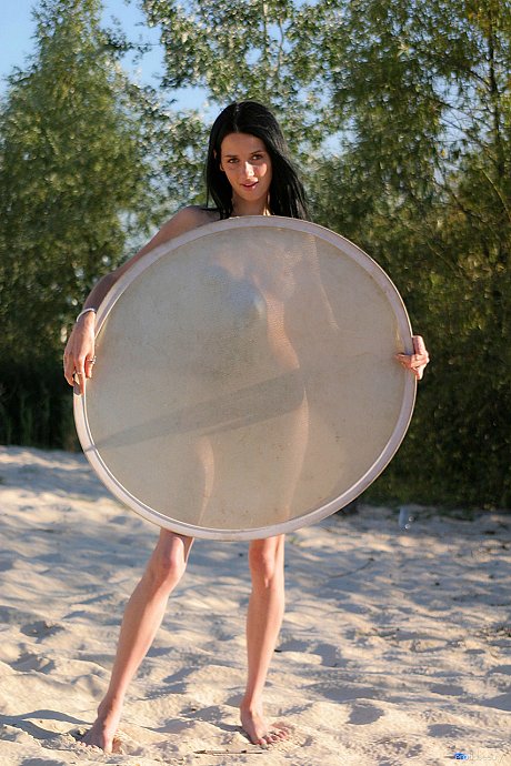 Erotic sweetie performed by Elena XXX Pics - Image 1 of 21  in Outdoor category   featuring Elena 