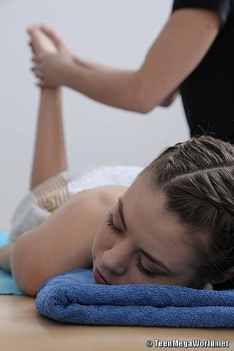 Gorgeous young Irina C gets a hardcore dicking during a sensual massage - Image 7 of 20  in Amateur category   featuring Nick Rock, Bonnie Shai 