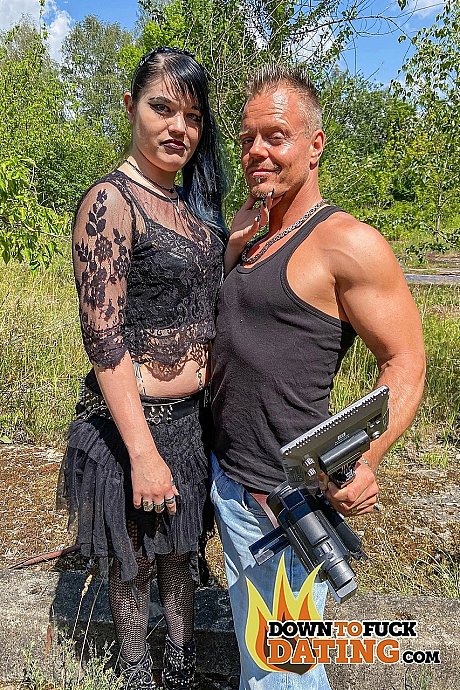Black model Doreen loving kinky outdoor sex with her naughty director - Image 5 of 20  in Outdoor category   featuring Doreen, Bodo 