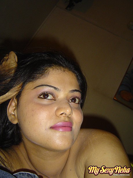Indian female Neha uncovers gigantic naturals and big areolas during self shots - Image 2 of 15  in Babe category   featuring Neha 