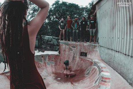 Alternative individuals have sex at a skate park while being pissed on #75346