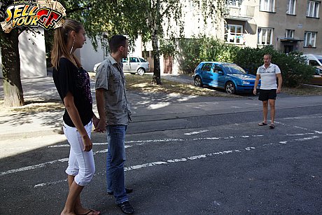 Sleazy Czech teen Kitty Jane fucking her sugar daddy in front of her boy