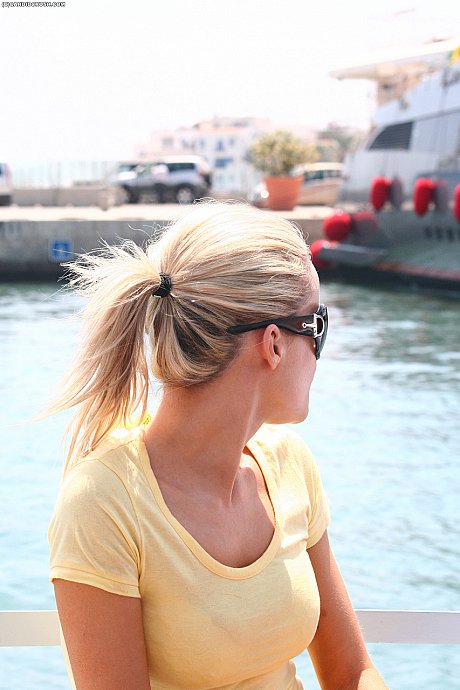 Charming teenie ladies are followed in public places by a creepy voyeur - Image 5 of 16  in Outdoor category  