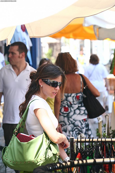 Charming teenie ladies are followed in public places by a creepy voyeur - Image 9 of 16  in Outdoor category  