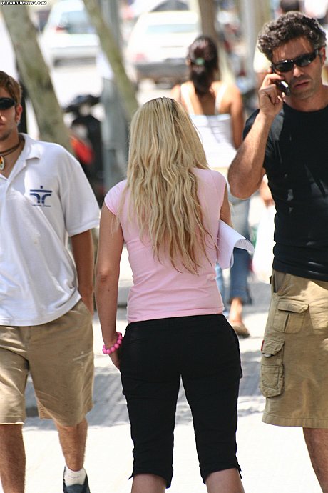 Charming teenie ladies are followed in public places by a creepy voyeur - Image 10 of 16  in Outdoor category  