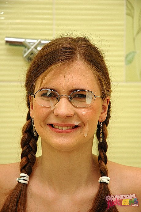 Pigtailed teenie with tiny titties Katinka gets poked and jizzed by an older fiance boyfriend dude - Image 16 of 16  in Pussy category   featuring Bruno Sx, Katinka 