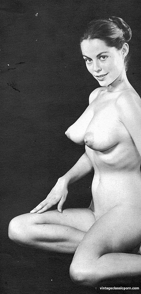Vintage pornstar with nice enormous boobies poses nude and in hot leggings - Image 3 of 18  in Ass category   featuring Marguerite Empey 