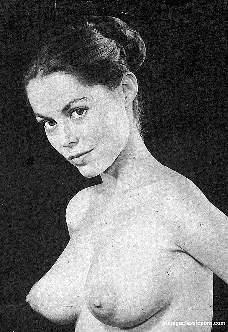 Vintage pornstar with nice enormous boobies poses nude and in hot leggings - Image 4 of 18  in Ass category   featuring Marguerite Empey 