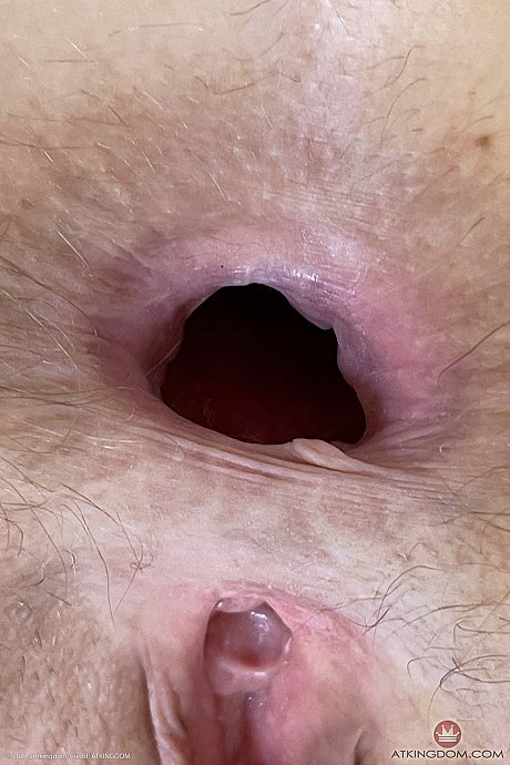 Fine babe Jackie Hoff shows her shaved pussy & her gaping anus up close - Image 20 of 20  in Pussy category   featuring Jackie Hoff 
