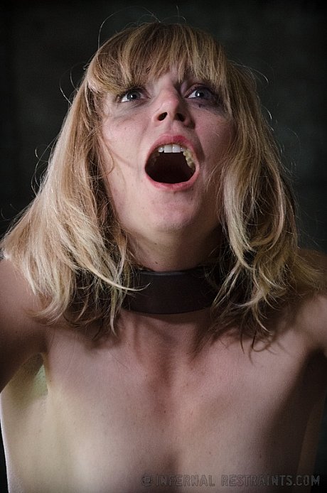 Clothed female Mona Wales finds herself being restrained in a dungeon - Image 16 of 16  in Pussy category   featuring Mona Wales 
