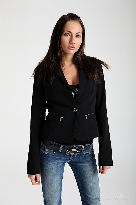 Teenie kitty Michaela Isizzu spreads her twat & shows her breasts at the casting - Image 1 of 21  in Model category   featuring Michaela Isizzu 