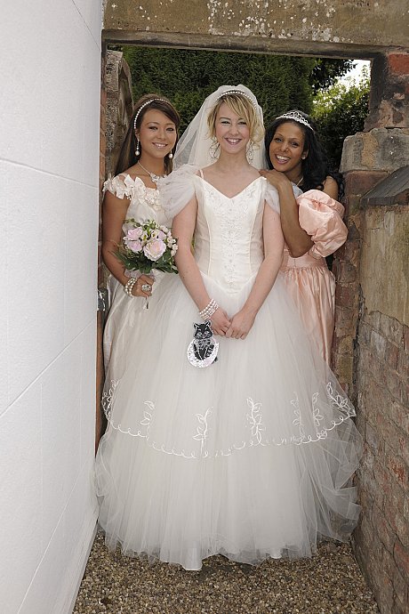 Horny bride gets involved in an IR lesbian gangbang with her bridesmaids - Image 11 of 21  in Lesbian category   featuring Natalia Forrest, Katie Kay, India 