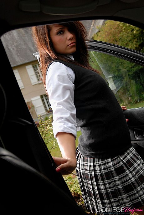 College Uniform Laura Jones - Image 8 of 21  in Skirt category   featuring Laura Jones 